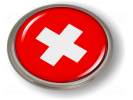 Switzerland - Flag - Country Emblem