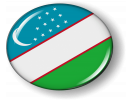 Uzbekistan - Flag - Country Emblem