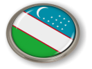 Uzbekistan - Flag - Country Emblem