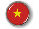 Vietnam - Flag - Country Emblem