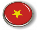 Vietnam - Flag - Country Emblem