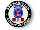 10th Mountain Division Afghanistan Combat Veteran Emblem