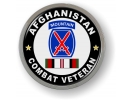 10th Mountain Division Afghanistan Combat Veteran Emblem