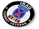 10th Mountain Division Iraq Combat Veteran Emblem