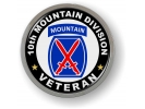 10th Mountain Division Veteran Emblem