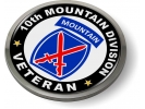10th Mountain Division Veteran Emblem