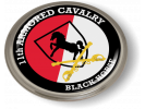11th Armored Cavalry Black Horse Emblem