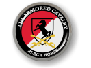 11th Armored Cavalry Black Horse Emblem