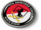 11th Armored Cavalry Black Horse Emblem