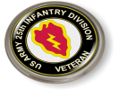 25th Infantry Division Veteran Emblem