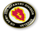 25th Infantry Division Veteran Emblem