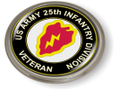 25th Infantry Division Veteran Emblem