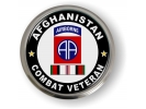  82nd Airborne Division Afghanistan Combat Veteran Emblem