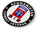  82nd Airborne Division Afghanistan Combat Veteran Emblem