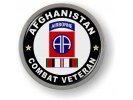  82nd Airborne Division Afghanistan Combat Veteran Emblem