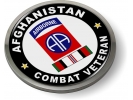  82nd Airborne Division Afghanistan Combat Veteran Emblem