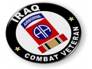  82nd Airborne Division Iraq Combat Veteran Emblem