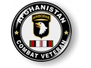 101st Airborne Division Afghanistan Combat Veteran Emblem