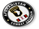 101st Airborne Division Afghanistan Combat Veteran Emblem