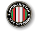 Afghanistan War Veteran Emblem