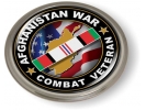 Afghanistan War Combat Veteran Emblem