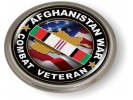 Afghanistan War Combat Veteran Emblem