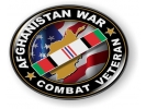Afghanistan War Combat Veteran Emblem
