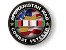 Afghanistan War Combat Veteran Emblem
