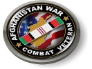 Afghanistan War Combat Veteran Emblem