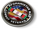 Afghanistan War Combat Veteran Emblem