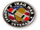 Iraq War Combat Veteran Emblem
