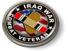 Iraq War Combat Veteran Emblem