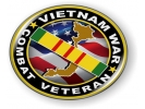 Vietnam War Combat Veteran Emblem