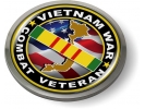 Vietnam War Combat Veteran Emblem