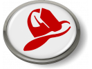 Fireman Hat Emblem