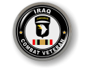 101st Airborne Division Iraq Combat Veteran Emblem