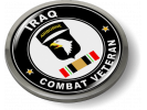 101st Airborne Division Iraq Combat Veteran Emblem