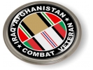 Iraq - Afghanistan Combat Veteran Emblem