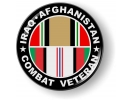 Iraq - Afghanistan Combat Veteran Emblem