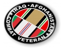 Iraq - Afghanistan Combat Veteran Emblem