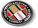 Iraq - Afghanistan Combat Veteran Emblem