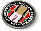 Iraq - Afghanistan Combat Veteran Emblem