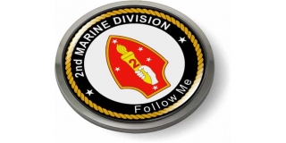 USMC - 2nd Marine Division Emblem