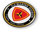 USMC - 3rd Marine Division Emblem
