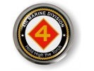 USMC - 4th Marine Division Emblem