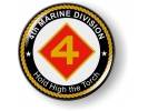 USMC - 4th Marine Division Emblem