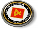 USMC - 4th Marine Division Emblem