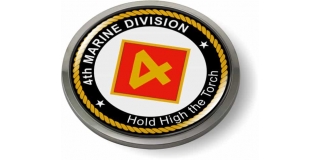 USMC - 4th Marine Division Emblem