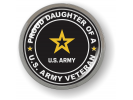 Proud Daughter of a U.S. Army Veteran Emblem