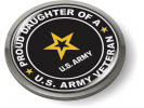 Proud Daughter of a U.S. Army Veteran Emblem